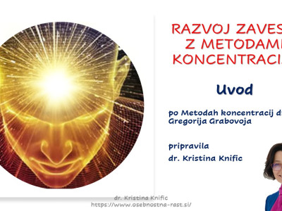 Razvoj zavesti z metodami koncentracij