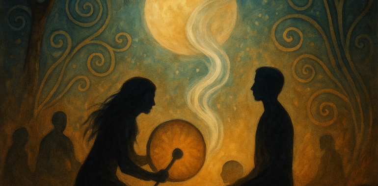 Zvočna kopel - šamanski bobni in gong