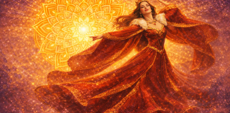 KRALJICA - Prebudi svojo notranjo moč in suverenost (Joga plesa)