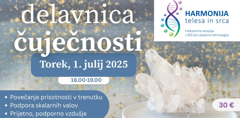 Delavnica čuječnosti na skalarnih valovih