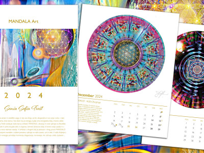 Koledar MANDALA ART 2024