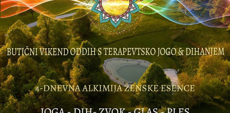 VIKEND ODDIH: Alkimija Ženske Esence 15.-18. JUNIJ, VEDUNA