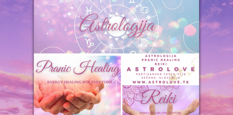 Astrolove, Astrologija-Pranic Healing in Holistično svetovanje