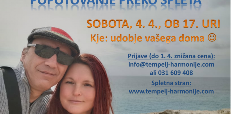 Terapevtska joga in šamansko popotovanje preko spleta