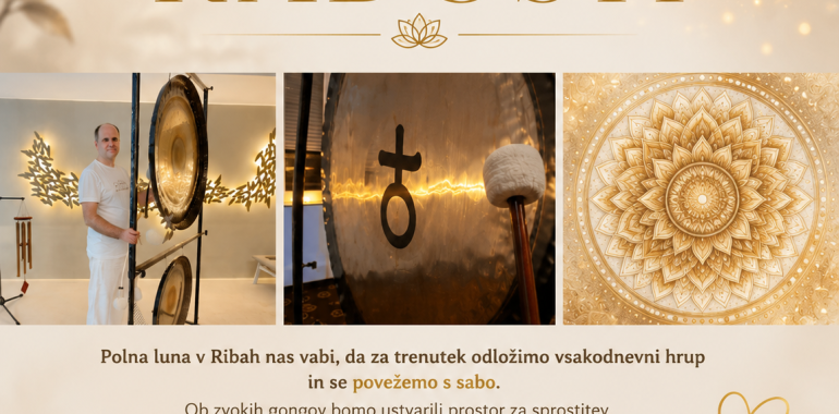Srečava se v radosti, gong aktivacija