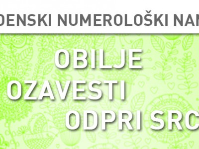 Tedenski numerološki namig 11.-17. 4. 2016