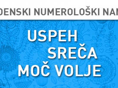Tedenski numerološki namig 18.-24. 1. 2016