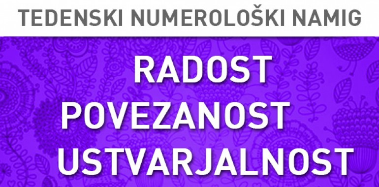 Tedenski numerološki namig 21.-27. 3. 2016