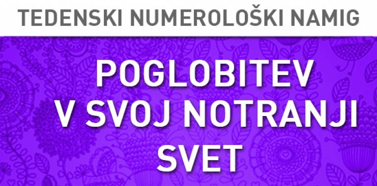 Tedenski numerološki namig 29. 2.-6. 3. 2016