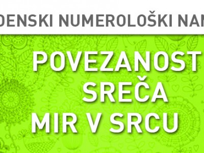 Tedenski numerološki namig 1.-7. 2. 2016
