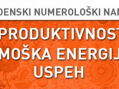 Tedenski numerološki namig 4.-10. 4. 2016