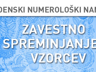 Tedenski numerološki namig 11.-17. 1. 2016
