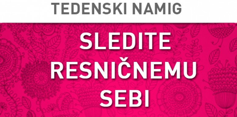 Tedenski namig 16.-23. 11. 2014