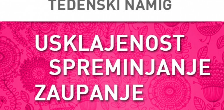 Tedenski namig 15.-22. 3. 2015