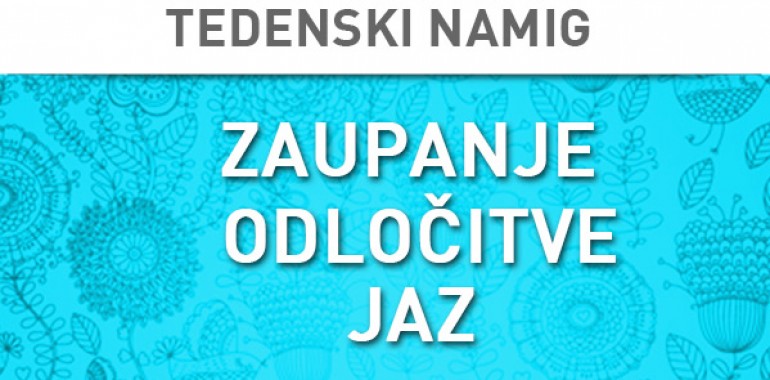 Tedenski namig 17.-24. 5. 2015