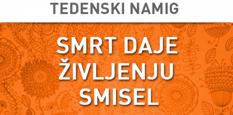 Tedenski namig 1.-8. 11. 2015