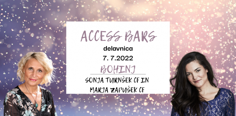 Access Bars delavnica s Sonjo Turnšek CF in Marjo Zapušek, CF