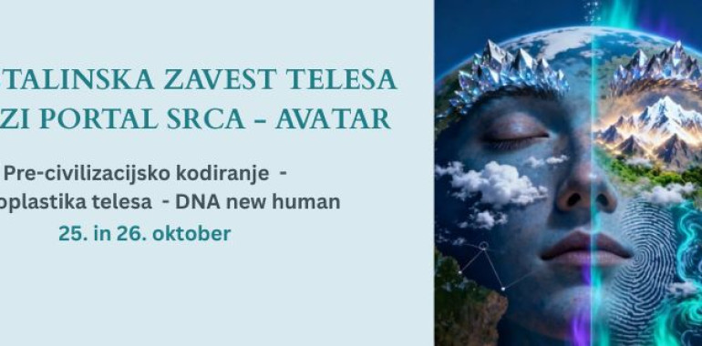 Kristalinska zavest telesa skozi portal srca 