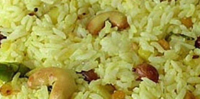 Ajurvedski recept Basmati riž z limono in oreščki