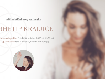 ALKIMISTIČNI KROG ZA ŽENSKE: Arhetip kraljice