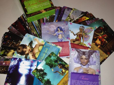 Angelske karte in njihova uporaba