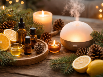 Aromaterapija pozimi: vonj kot most med zimo in pomladjo