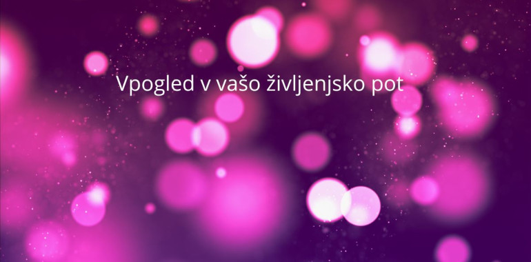 Vpogled v vaše življenje... jasnost, ki spreminja vse