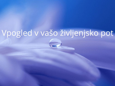 Vpogled v vaše življenje... jasnost, ki spreminja vse