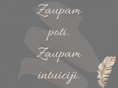 Prepusti se in zaupaj