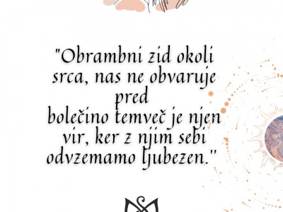 Blokade in obrambni zid pred ljubeznijo