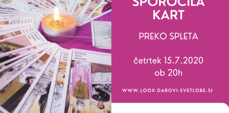 Sporočila kart