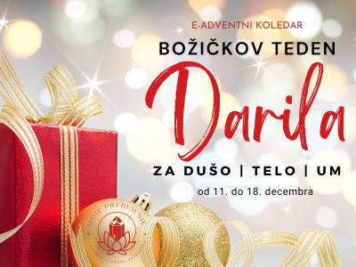 BREZPLAČNI Adventni koledar - Božičkov teden daril