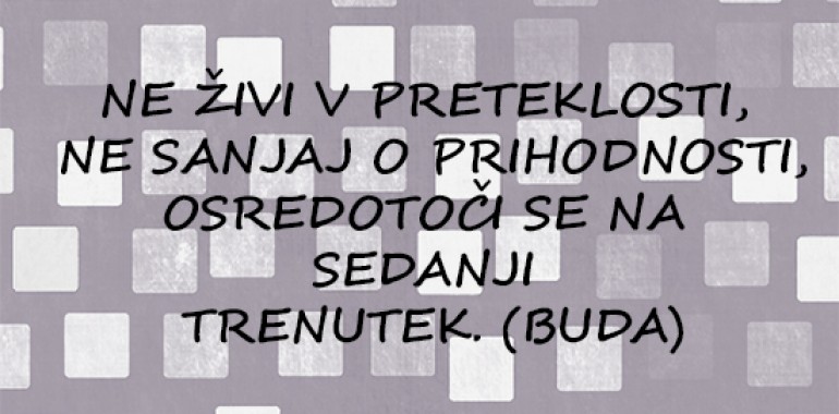 Tukaj in sedaj