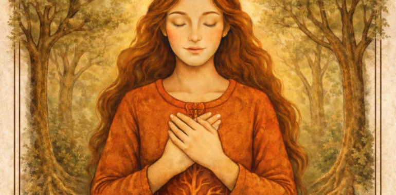 Rdeča nit ženskosti- obred prve menstruacije zoom