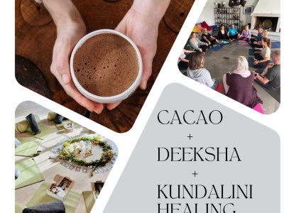 Cacao + Deeksha + Kundalini energy healing