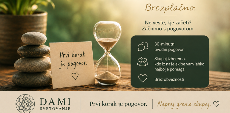 30-minutni brezplačni uvodni pogovor