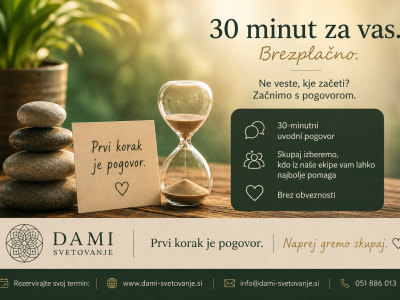 30-minutni brezplačni uvodni pogovor