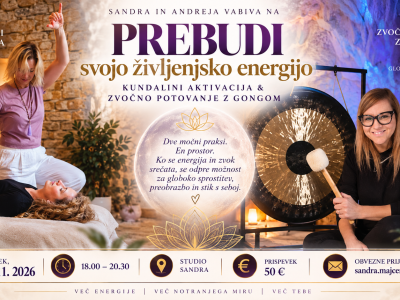 Kundalini aktivacija in globoka zvočna izkušnja z gongom