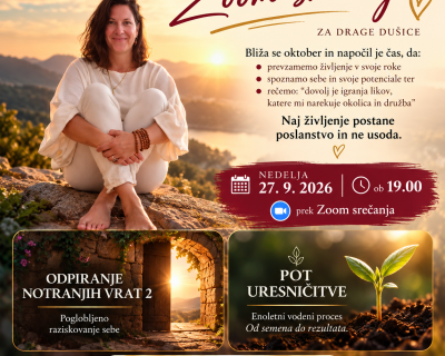 Pot uresničitve - Zoom s Klaro
