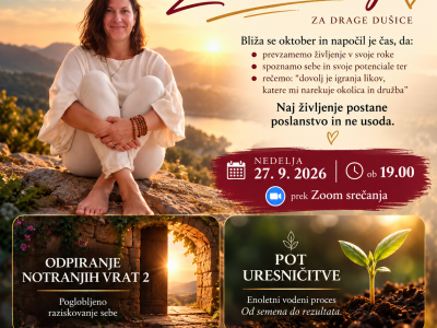 Pot uresničitve - Zoom s Klaro