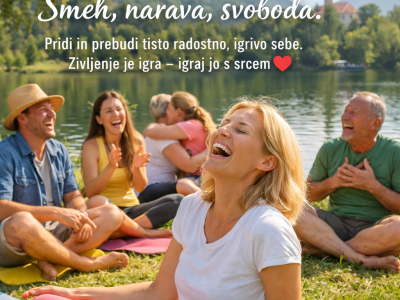 Ali si želiš več smeha v svojem resnem življenju? 