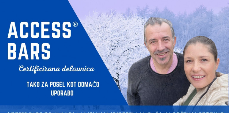 Specialna delavnica Access Bars z Marušo Potokar