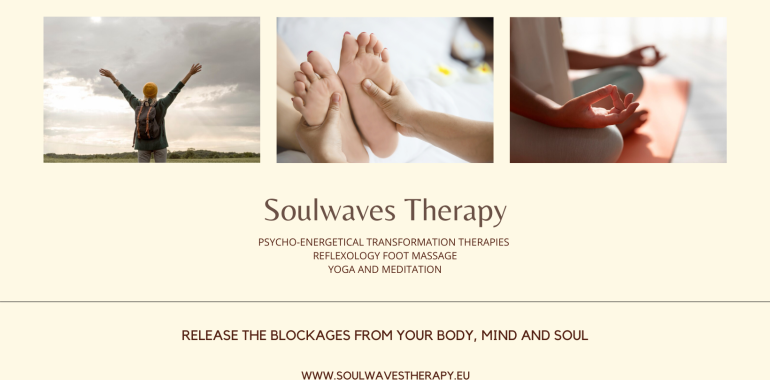 Soulwaves Therapy, Terapija psiho-energetske transformacije, Refleksoterapija, Joga in meditacija