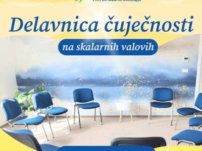 Delavnica čuječnosti na skalarnih valovih
