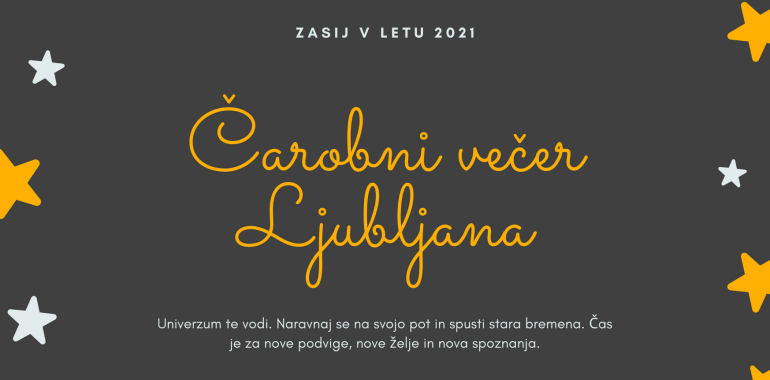 Čarobni večer v Ljubljani z Mašo Plaznik