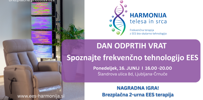 DAN ODPRTIH VRAT - Spoznajte frekvenčno tehnologijo EES