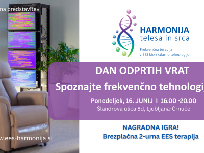 DAN ODPRTIH VRAT - Spoznajte frekvenčno tehnologijo EES