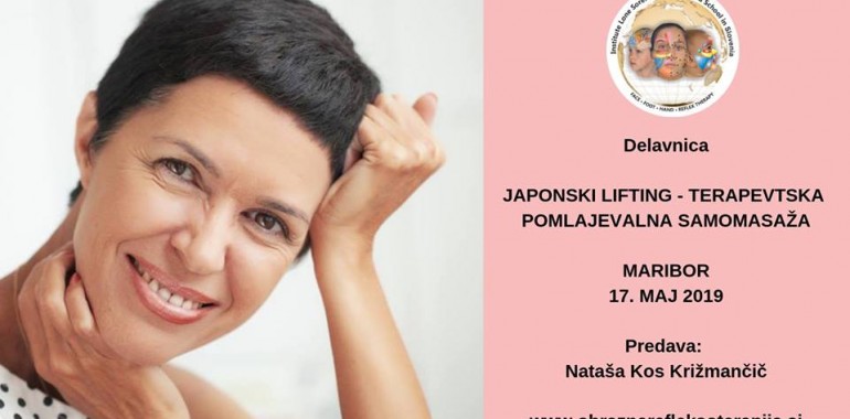 Delavnica JAPONSKI LIFTING – terapevtska pomlajevalna samomasaža