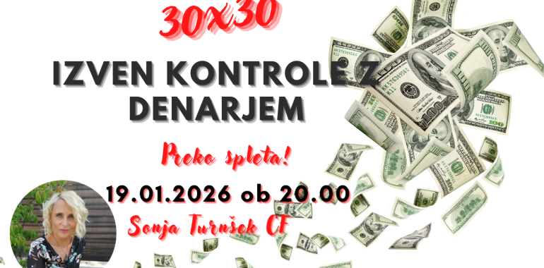 30x30 Izven kontrole z denarjem