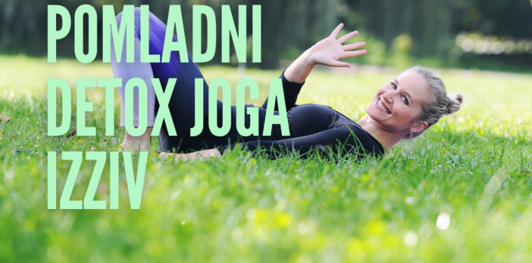 Online pomladni detox joga izziv